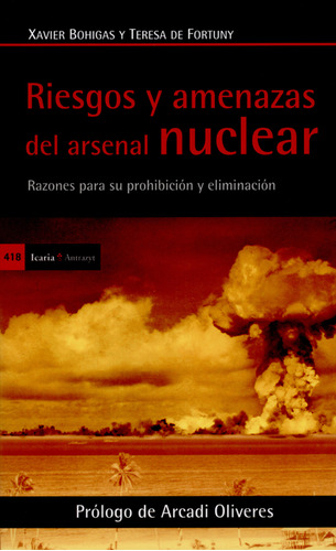 Riesgos Y Amenazas Del Arsenal Nuclear. Razones Para Su Proh
