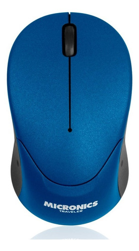 Mini Mouse Inalambrico Micronics M711s Traveler - Azul