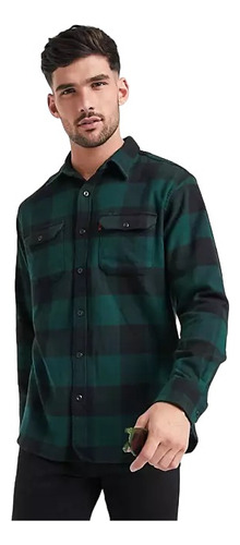 Camisa Manga Larga Levi's Viyela Worker Hombre