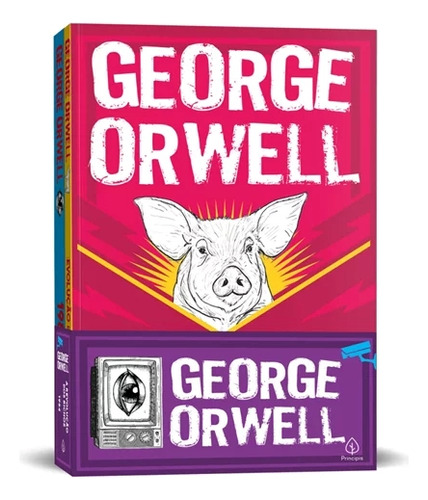 Box George Orwell Com 3 Livros