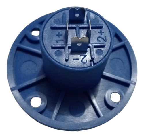 20 Conectores Generico Compatible Con Speakon Machos/hembr Machos Y Hembras Azules