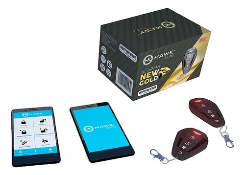 Alarma Auto New Gold Código Variable Gps Bluetooth
