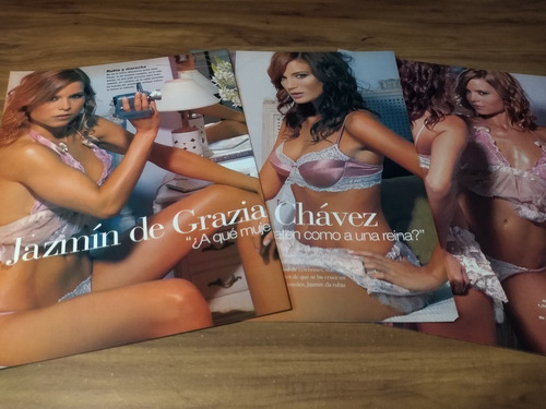 (z295) Jazmin De Grazia * Clippings Revista 3 Pgs * 2005