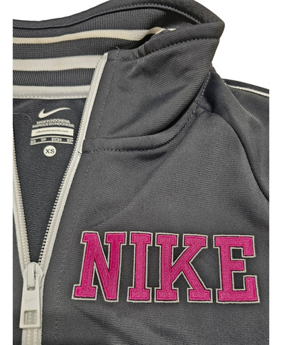 Conjunto Set Deportivo Nike Xs Campera + Pantalón Impecable (Usado)