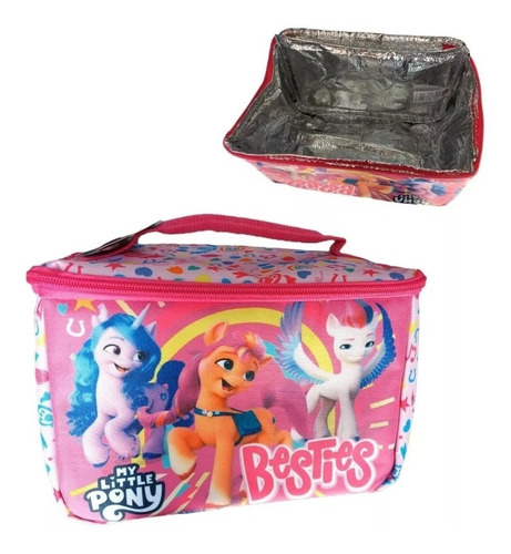 Lonchera Infantil Térmica 22x16x18 My Little Pony Oficial