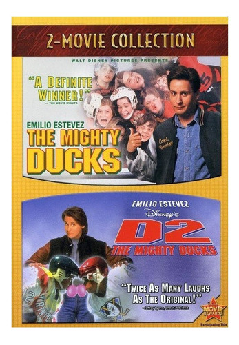 Mighty Ducks & D2: The Mighty Ducks Usa Import Dvd X 2