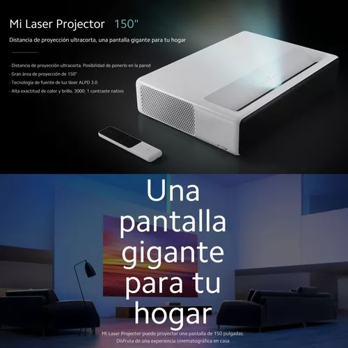 Proyector Xiaomi Láser 150 - Imagen alta calidad - Envío 24h