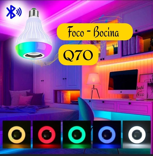 Imagen 1 de 6 de Foco Led Rgb