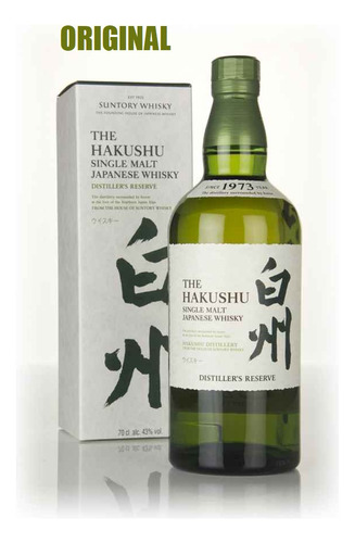 The Hakushu Single Malt Distiller's Whisky Japonês 700ml