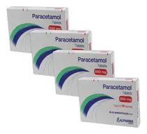 Comprar Paracetamol (alpharma) C\u002F10 Tabs. 500 Mg. Pack De 4