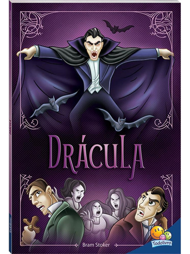 Clássicos Universais: Drácula, de Stoker, Bram. Editora Todolivro Distribuidora Ltda., capa mole em português, 2017