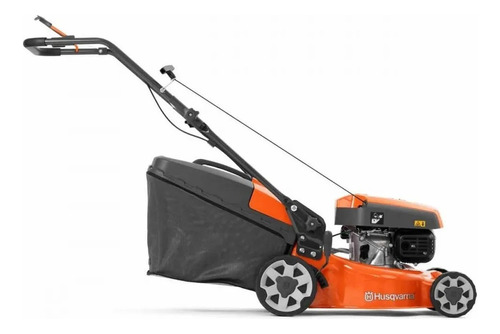 Cortadora De Césped Husqvarna Lc140p De Gasolina Con Colector Naranja