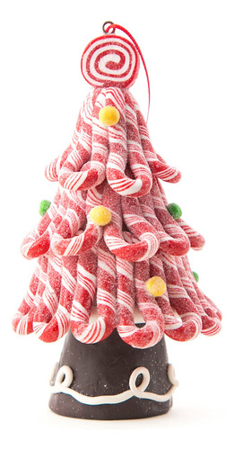 Imagen 1 de 6 de Adornos Navideños Running Árbol De Caramelos Y Esferas