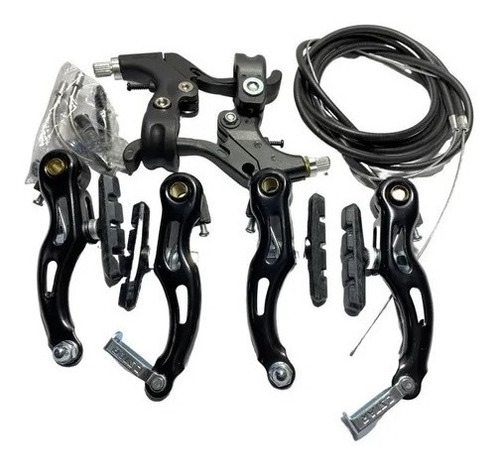 Imagen 2 de 2 de Kit Juego De Frenos V-brake Flip P/bicicleta + Envío Gratis