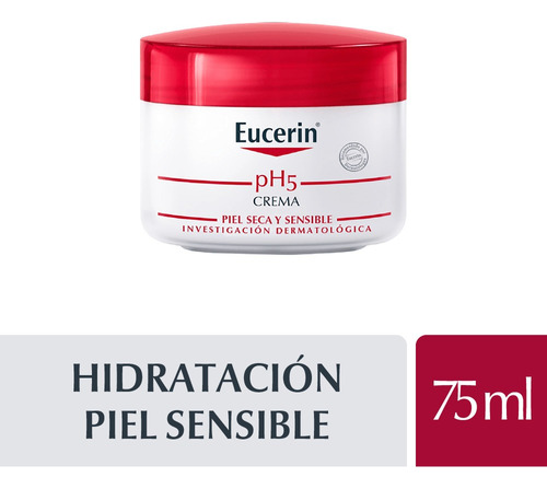 Crema Eucerin pH5 para piel sensible de 75mL