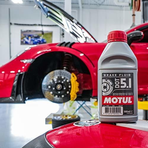 Imagen 3 de 4 de Fluido De Freno De Motul, Dot 5.1 (n-s) - 500ml