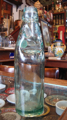 Antigua Botella De Gaseosa Bolita. 25765