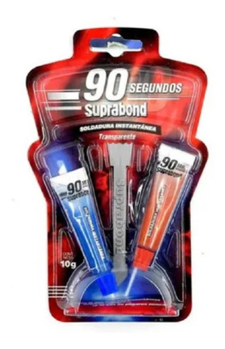 Adhesivo Soldadura Instantanea 90 Segundos Suprabond 10g  