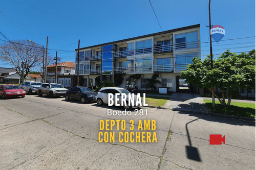 Venta Departamento Con Patio Y Cochera En Bernal