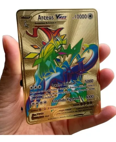 Carta Pokémon em Metal Arceus, Promoçoes