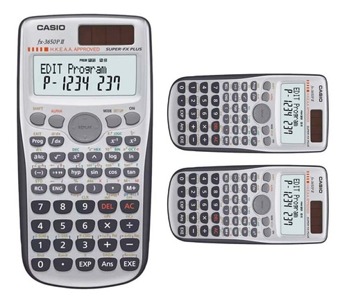 Imagen 3 de 5 de Calculadora Cientifica Casio Fx-3650pii-w-dh Relojesymas
