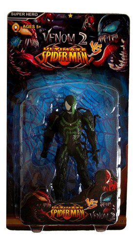 Muñeco De Acción Spiderman Green Verde Con Luz 