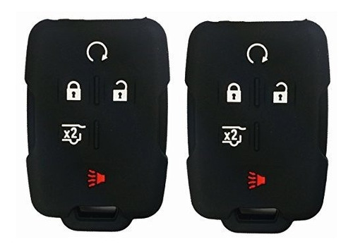 Carcasas Para Llaves - 2pcs Coolbestda Silicone Key Cover Fu