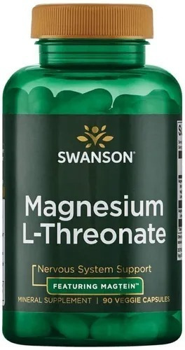 Treonato De Magnesio Treonate 90cap Nootropico Envio Gratis