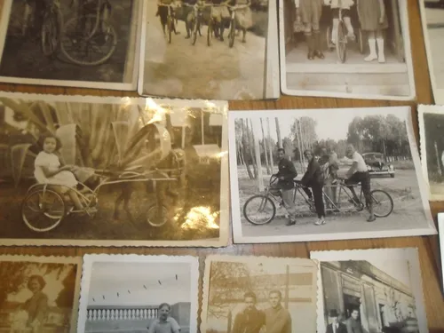 30 Antiguas Fotografias Bicicletas Años 40, 50, 60 (Usado)