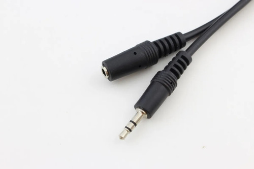 Imagem 3 de 7 de Cabo Extensor Extensao Fone P2 Macho X Femea 5 Metros