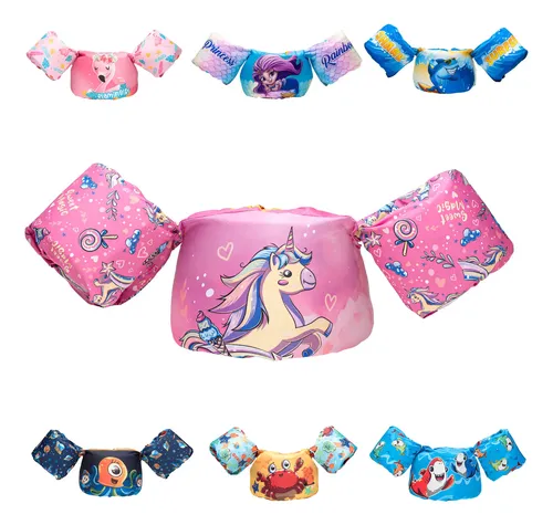 Acquafun Colete Flutuador Infantil Salva Vidas Não Fura Acquafun