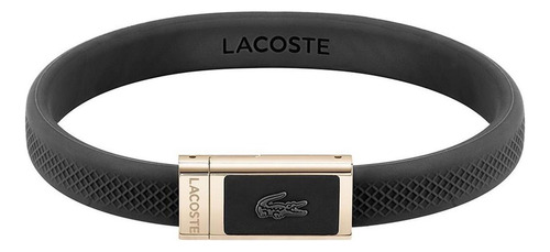 Pulsera Lacoste Para Mujer 2040066 Silicona/Acero Inoxidable