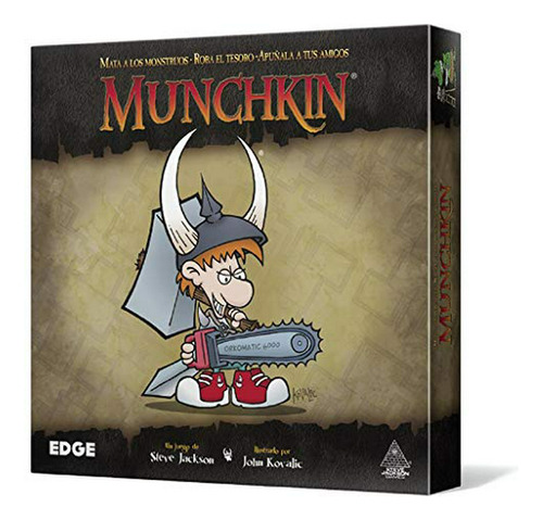 Edge Entertainment Munchkin Mu01 Juego De Mesa, Versión Espa