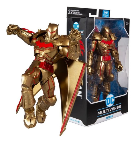 Figura Batman Original Armored Dorad Mcfarlane Multiverso Dc