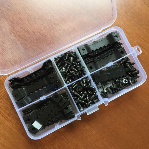 100 Piezas Colgador De Cuadros Accesorios Para Colgar Con