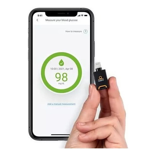 Dario Blood Glucose Monitor Kit (apple iPhone) Test Your Bl