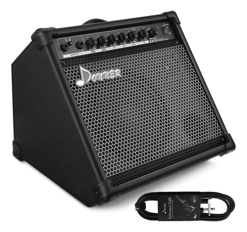 Donner Tambor Elctrico Amp 35 W Amplificador De Tambor Elect