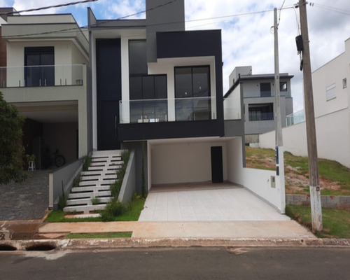 Imagem 1 de 10 de Casa Assobradada Condomínio Portal Da Primavera - Ca01003 - 69410335