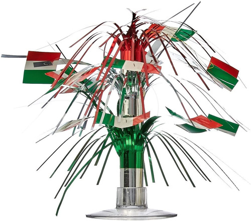 Bandera De Italia Mini Cascade Centerpiece (accesorio De Fie