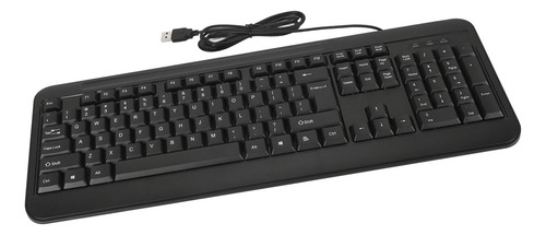 Teclado Usb Con Cable, 104 Teclas, Escritura Silenciosa, Erg
