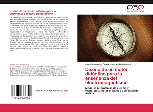 Libro: Diseño De Un Motor Didáctico Para La Enseñanza Del El