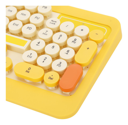 Imagen 6 de 10 de Juego De Teclado Y Ratón K68 Receptor Inalámbrico De Dibujos