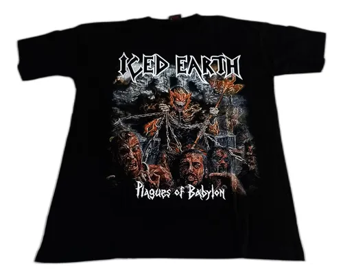 Iced Earth Polera Talla L Hellblast