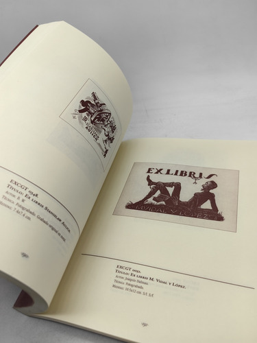 Catálogo De La Colección De Exlibris De Guillermo Tovar