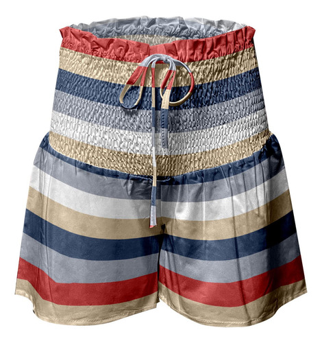 Pantalones Cortos Con Cordón Para Mujer, Casuales, De Verano