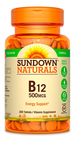 Sundown Naturals B12 200ct