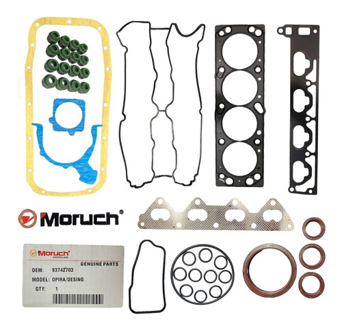 Kit Juego Empaque Motor Completo Optra Desing  Moruch