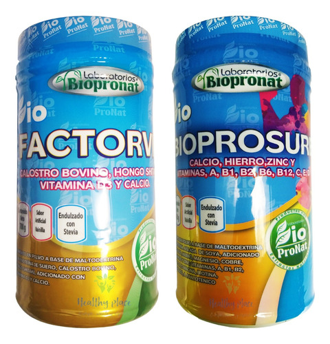 Factorvit + Bioprosure 700g C/u - g a $52