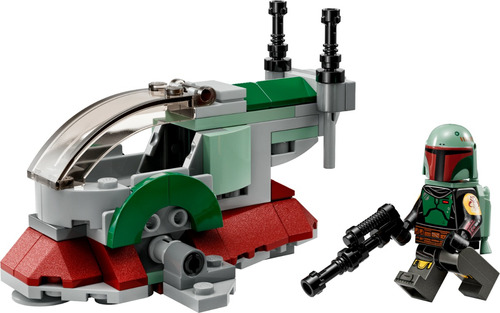 Kit Microfighter Nave Estelar De Boba Fett 75344 Lego Quantidade de peças 85