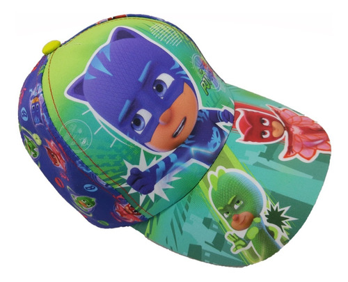 Gorra De Niño Pj Mask, Cat Boy, Gekko, Ululette Para Sol